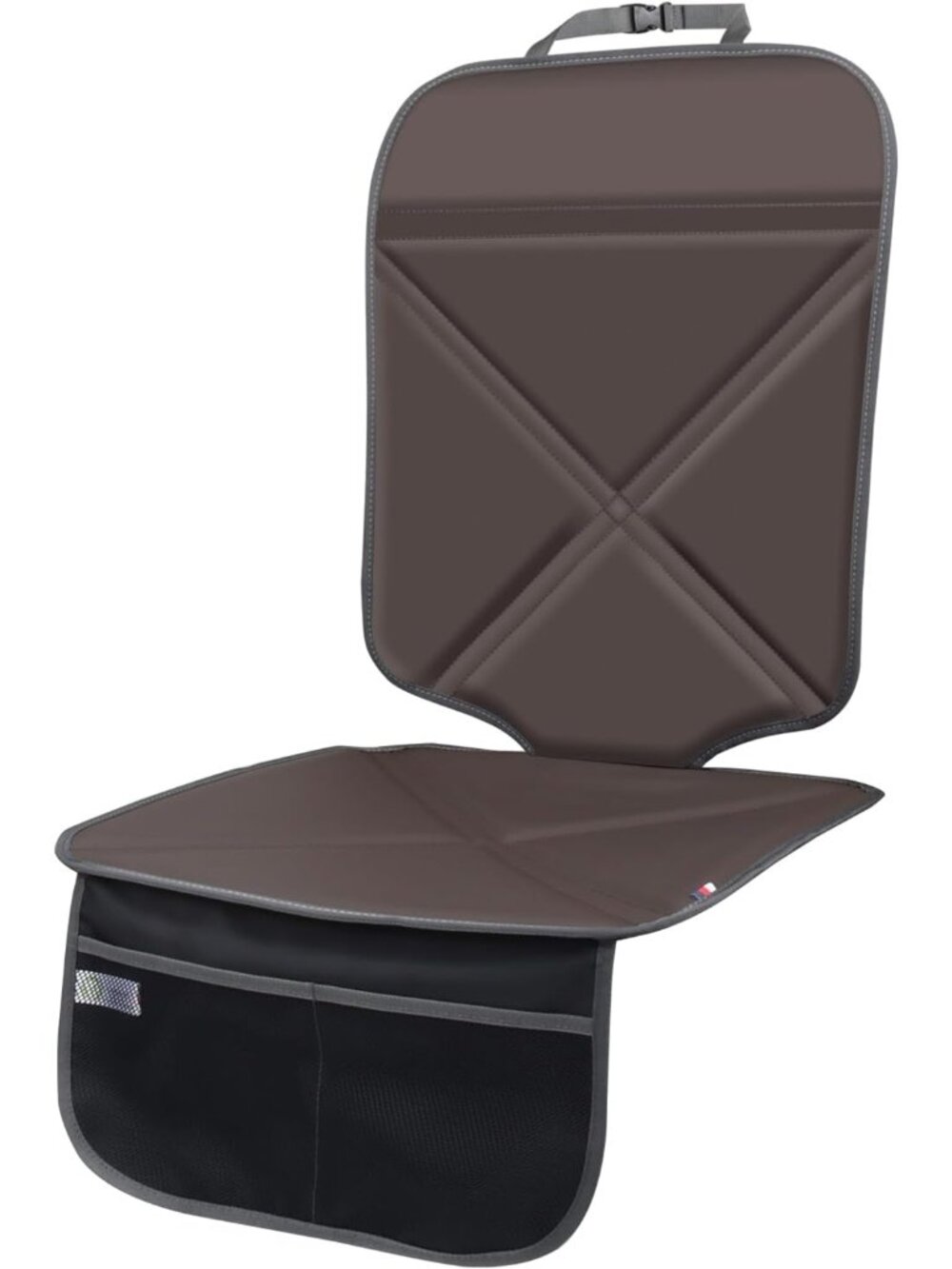 Car Seat Protector Leather Waterproof Child Safety Seat Protector Cover with Thi